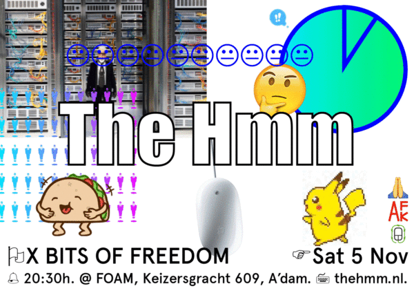 The Hmm # 6 | Sat 5 November 2016 | Foam Amsterdam
