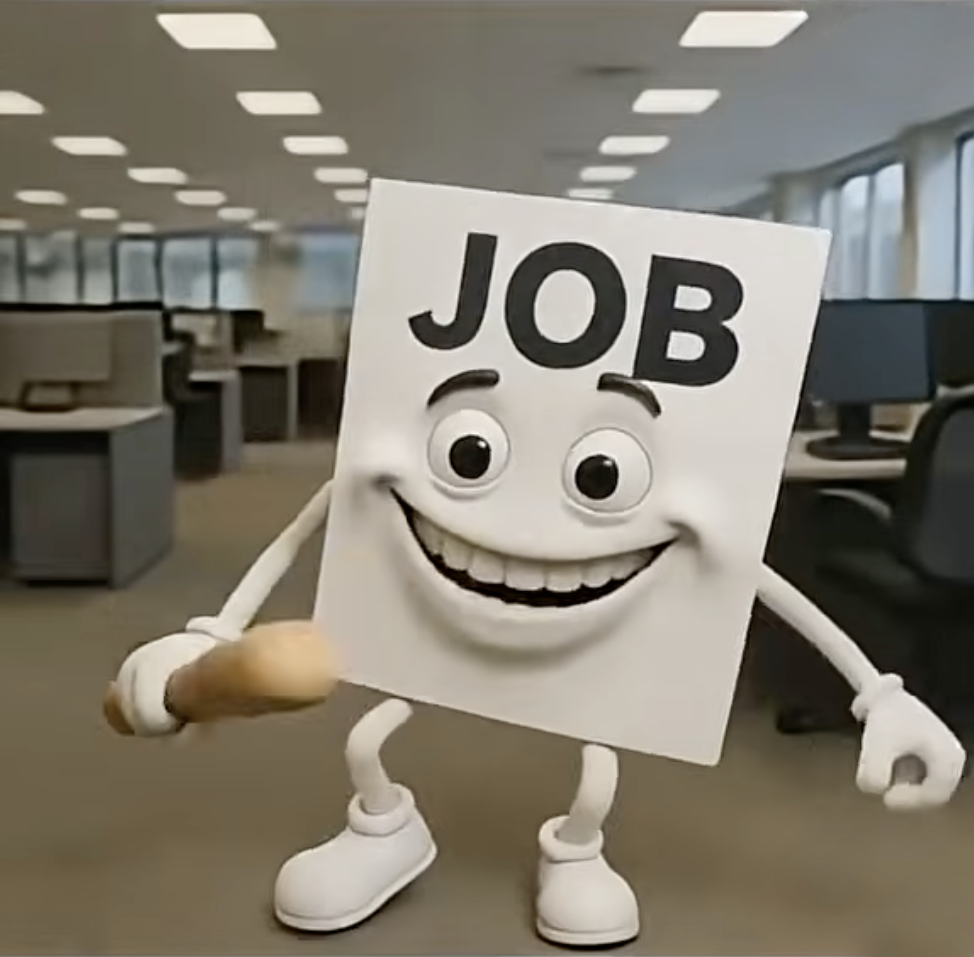 Job application for you, bitch!